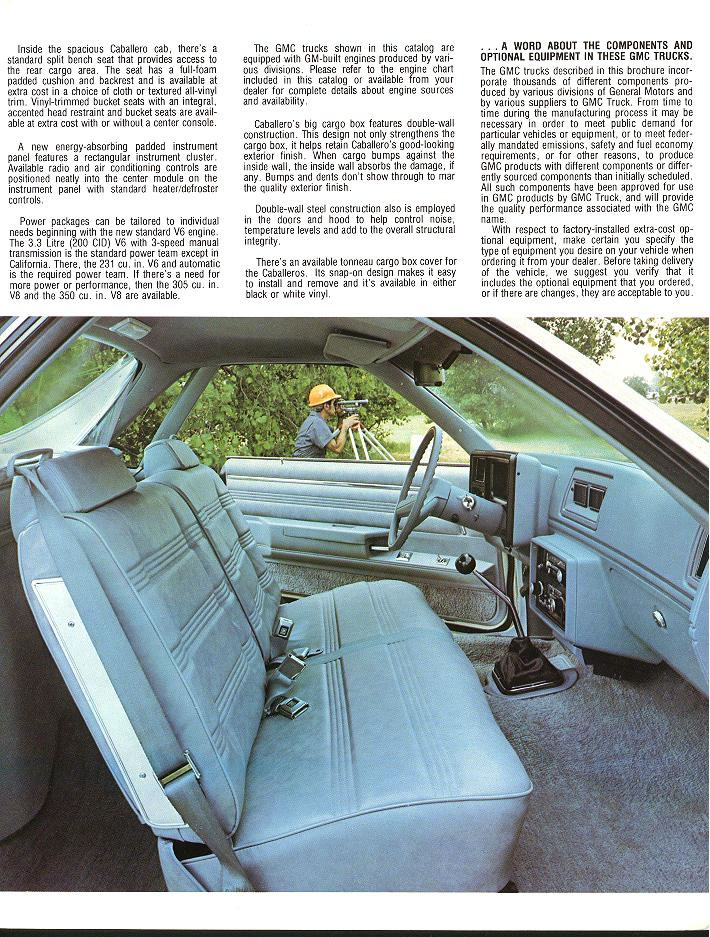 1978 GMC Caballero Brochure Page 3